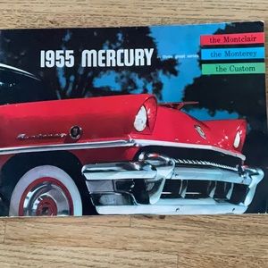 1955 Mercury Marketing Brochure possible Poster